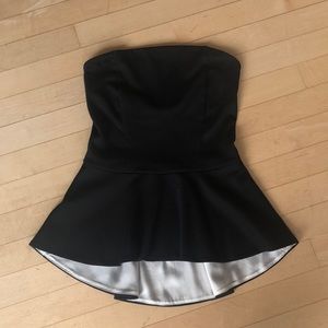 Ann Taylor strapless top